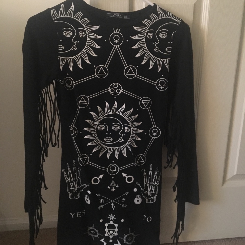Vintage “Occult” Goth Dress